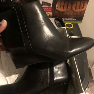 Coach Maya Matte Calf/Suede Booties. Gently worn Sz 7.5M